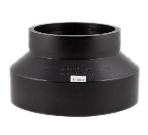 Переход спигот короткий д. 355/315 мм SDR7,4 ПЭ100-RC Plastitalia