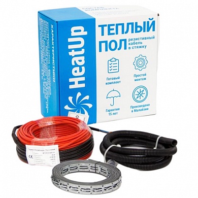 Нагревательный кабель HeatUp 2000 вт (комп.)