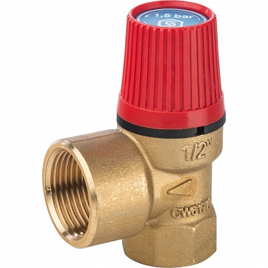 Клапан предохранительный STOUT 15 x 1/2" SVS-0001-001515